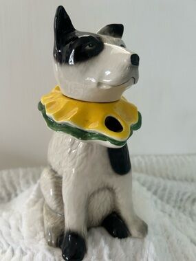 Tony Wood Staffordshire Toby the Circus Dog Jug Judy and Punch Character
